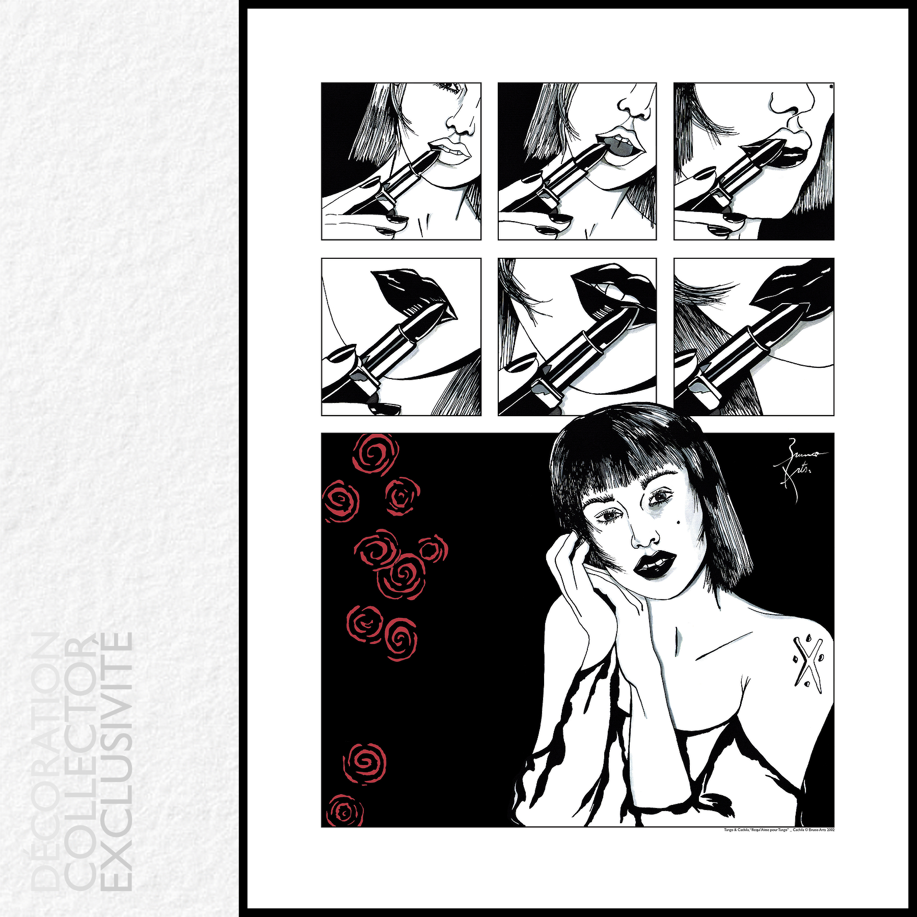 Lithographie Le maquillage Lithographie Le maquillage