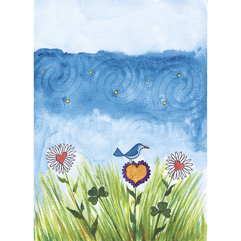 Aquarelle Blue Anec'Dots. Aquarelle Blue Anec'Dots.