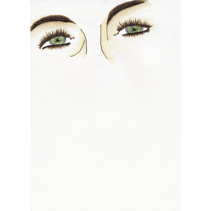 Watercolor Tes Yeux.