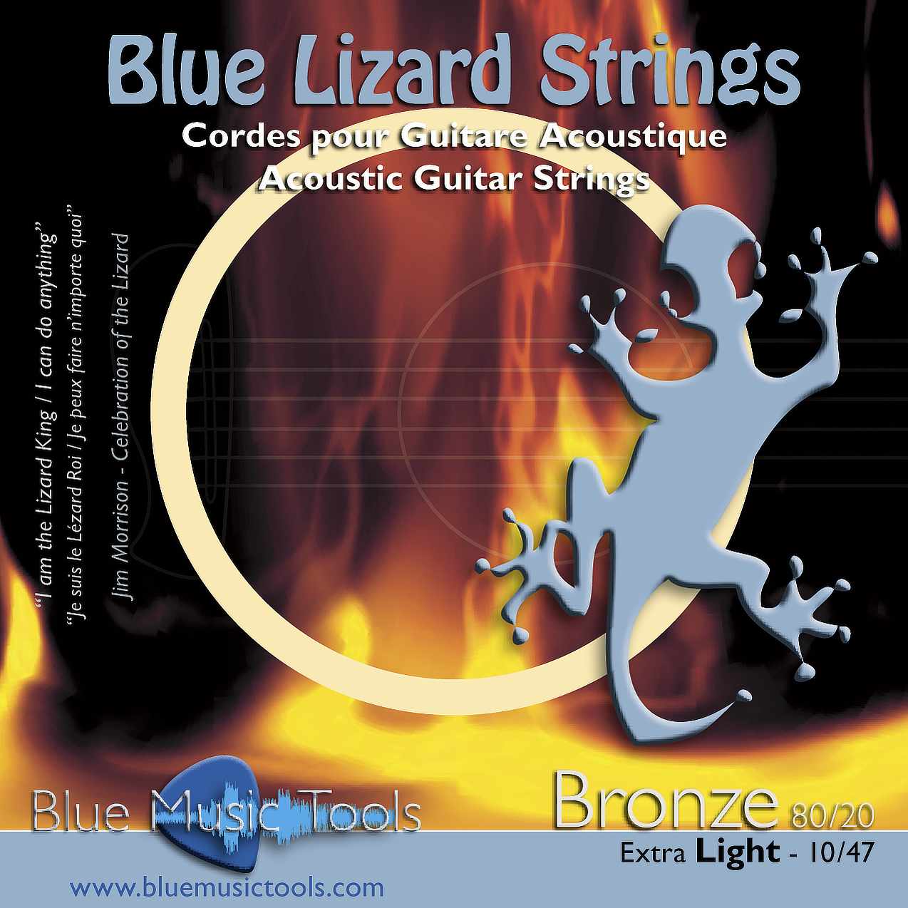 Cordes pour guitares acoustiques 10/47 Cordes pour guitares acoustiques 10/47